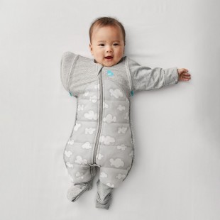 Love To Dream Swaddle Up Transition Suit 2.5TOG - Grey